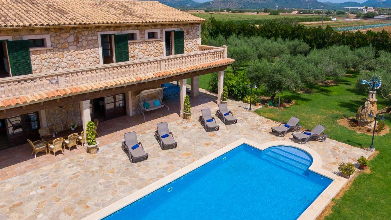 Villa Lagoon Sa Pobla Eksteriør bilde